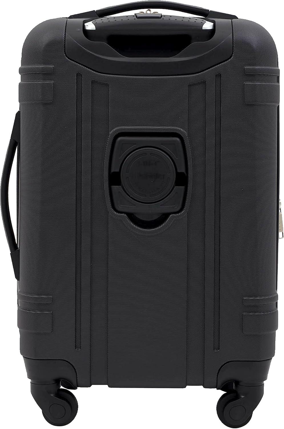 imageWrangler 20quot Astral Hardside CarryOn Luggage CedarBlack