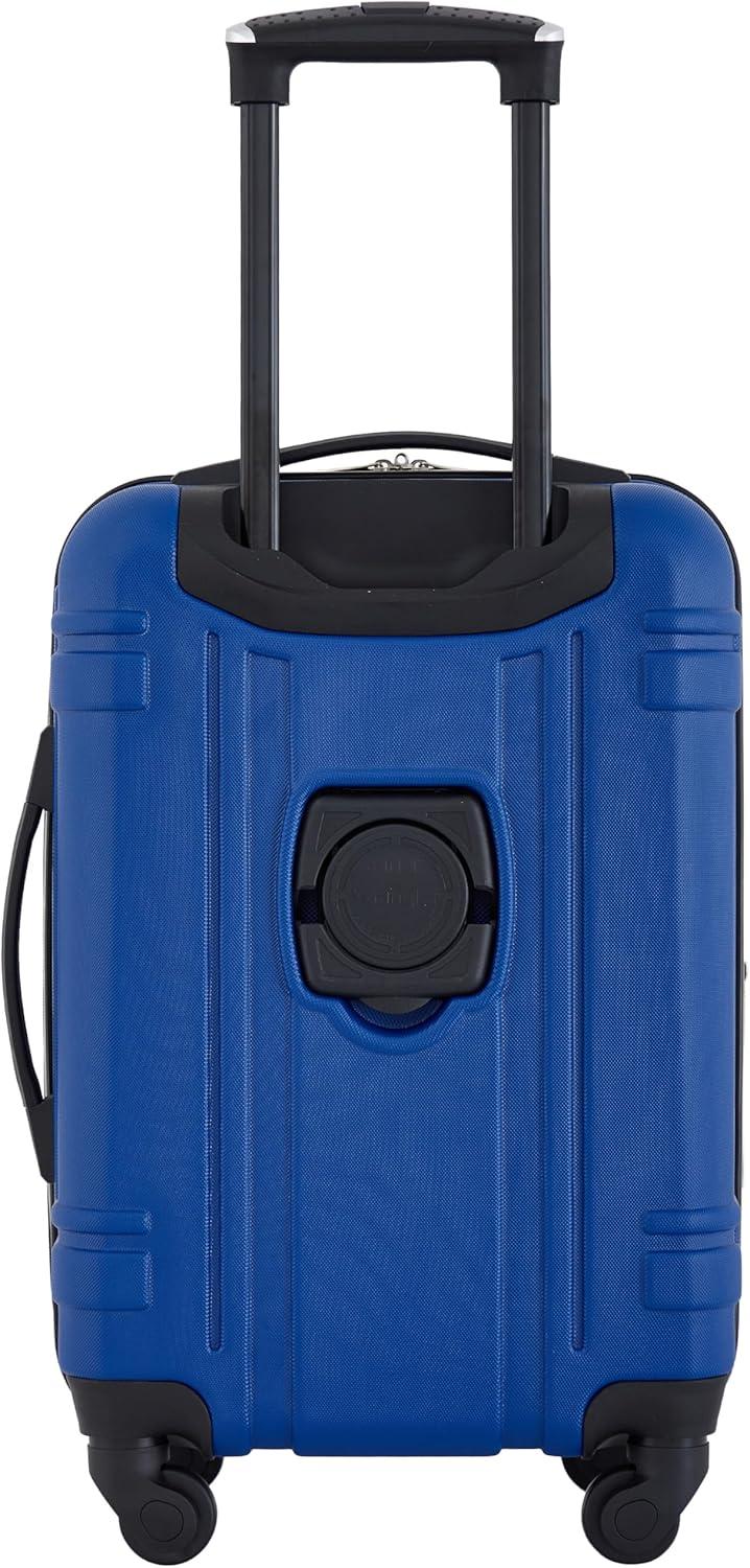 imageWrangler 20quot Astral Hardside CarryOn Luggage CedarClassic Blue