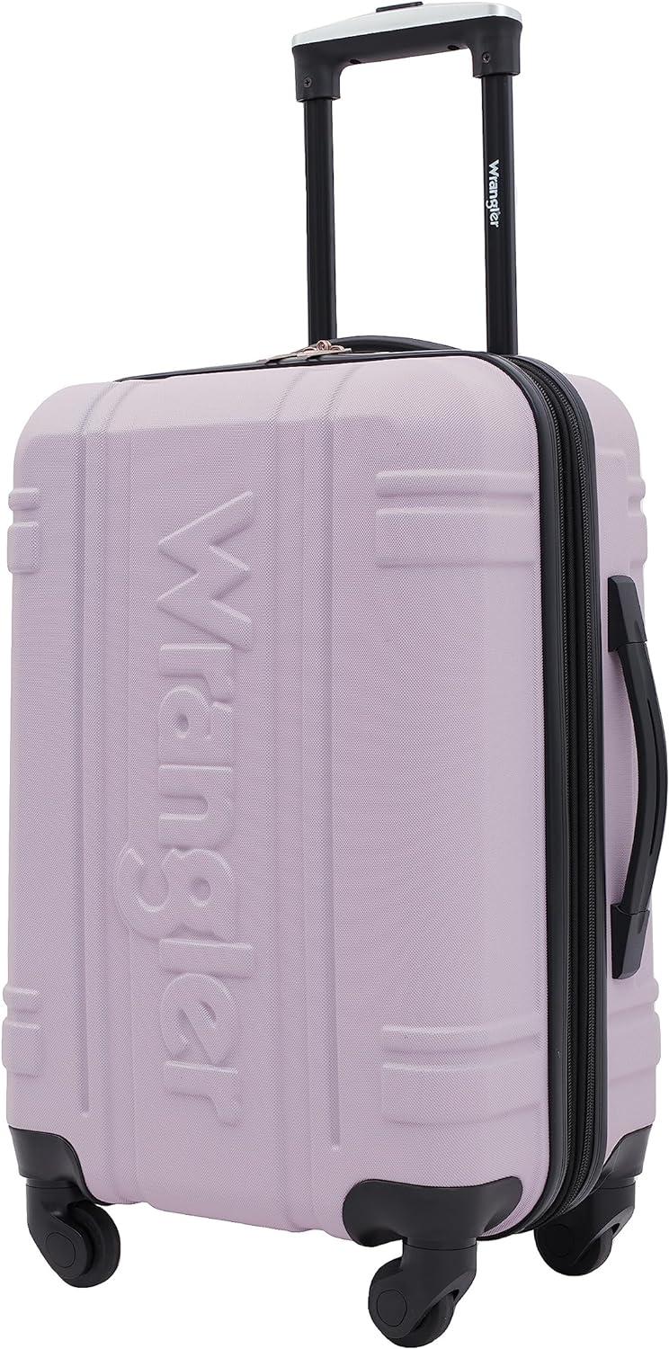imageWrangler 20quot Astral Hardside CarryOn Luggage CedarLilac