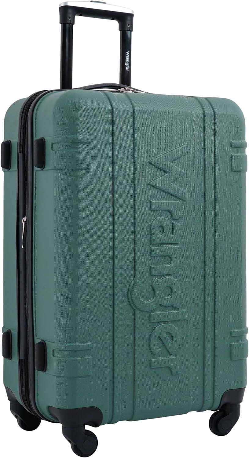 imageWrangler 3 Piece Astral Travel Luggage Set FogSage Brush