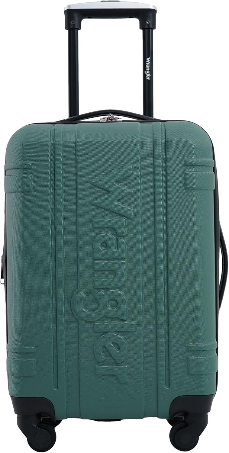 imageWrangler 3 Piece Astral Travel Luggage Set FogSage Brush