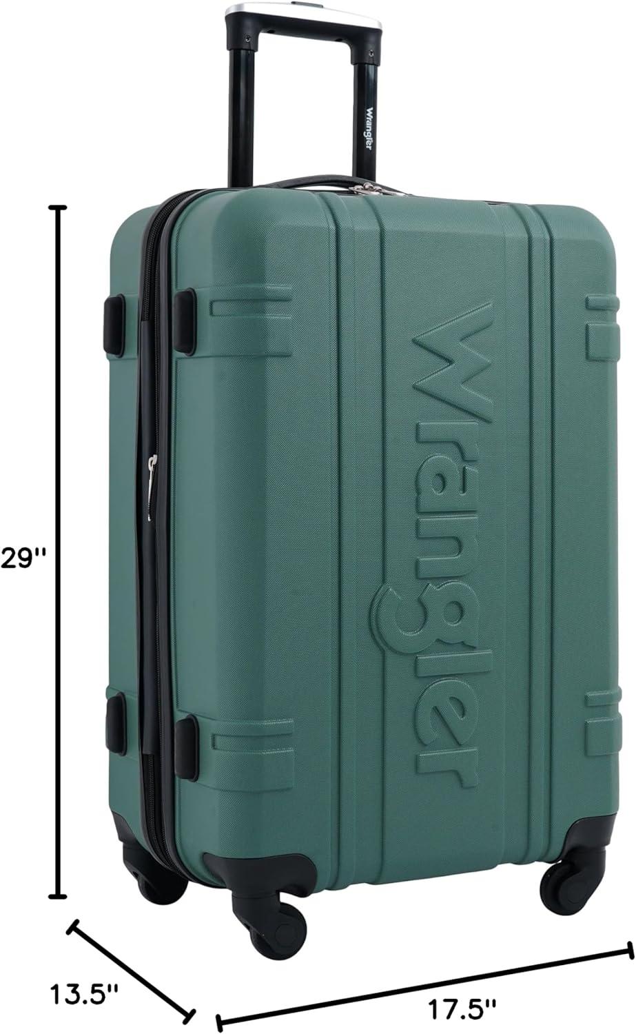 imageWrangler 3 Piece Astral Travel Luggage Set FogSage Brush