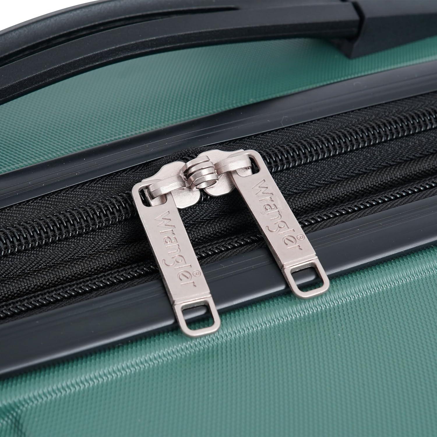 imageWrangler 3 Piece Astral Travel Luggage Set FogSage Brush