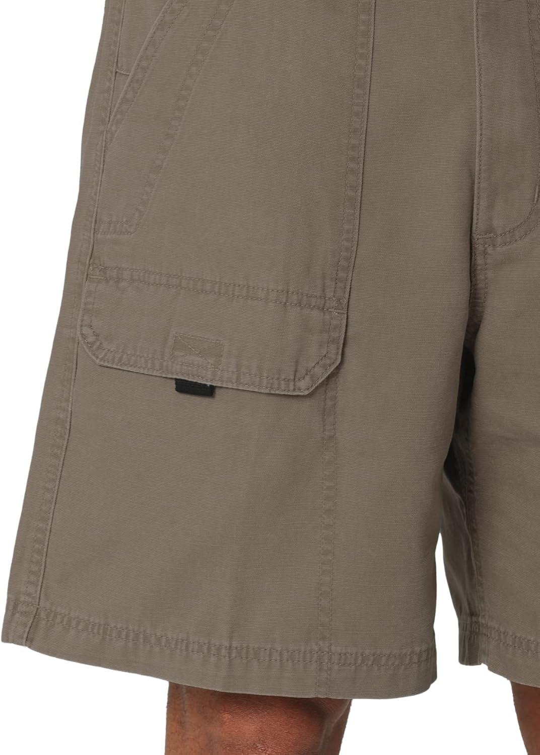 imageWrangler Authentics Mens Canvas Utility Hiker ShortEarth Green