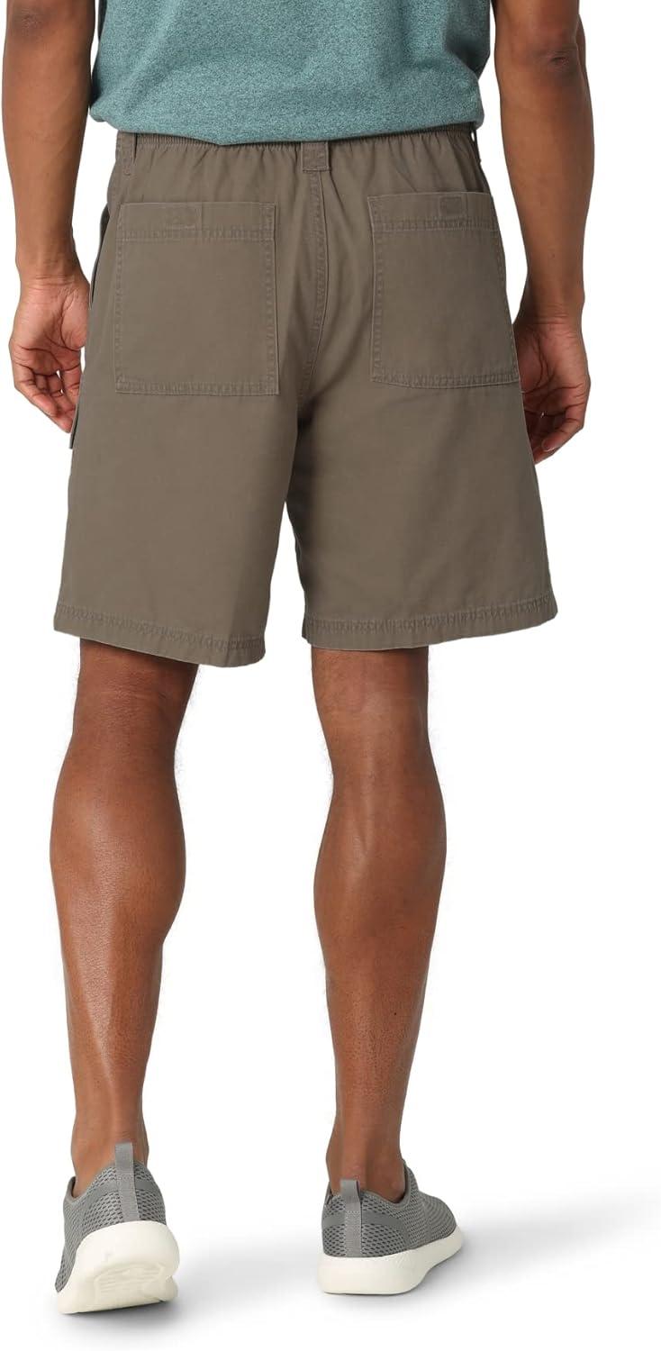 imageWrangler Authentics Mens Canvas Utility Hiker ShortEarth Green