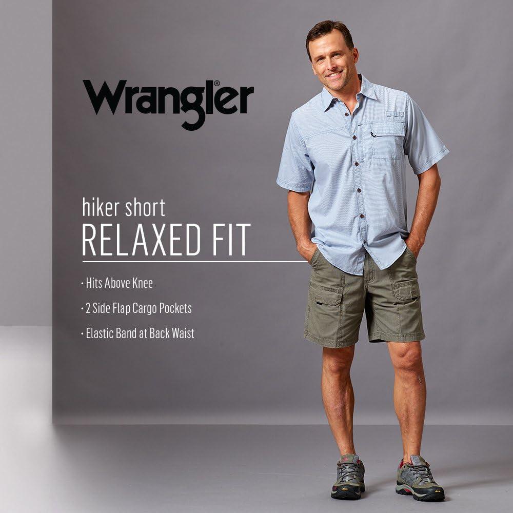 imageWrangler Authentics Mens Canvas Utility Hiker ShortEarth Green