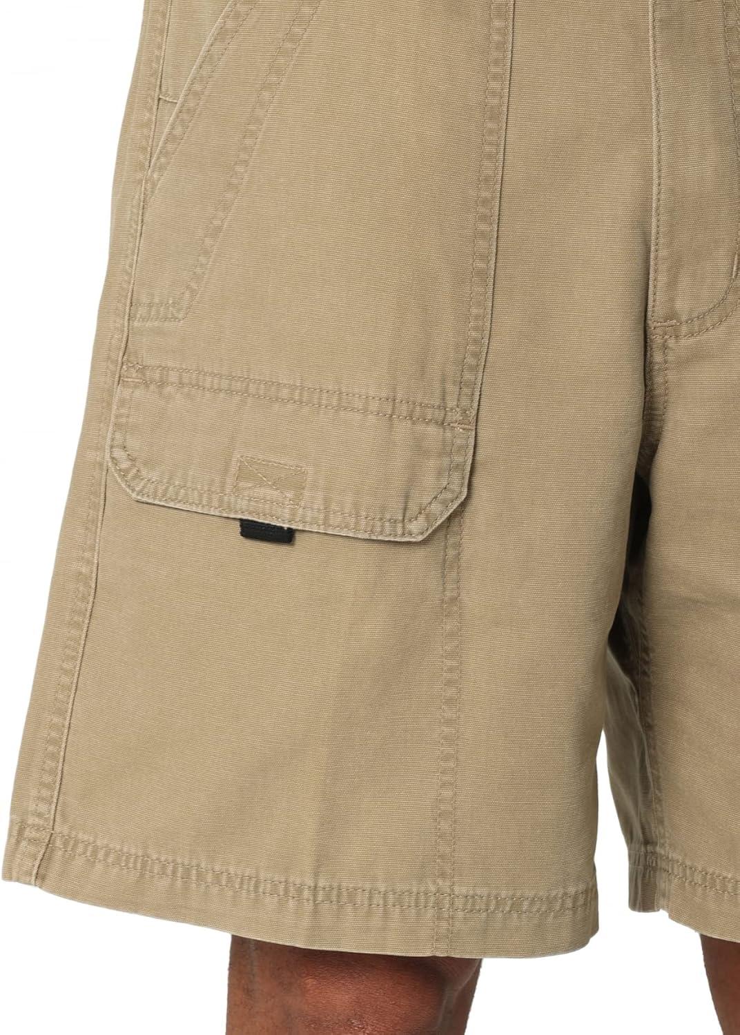 imageWrangler Authentics Mens Canvas Utility Hiker ShortNutmeg