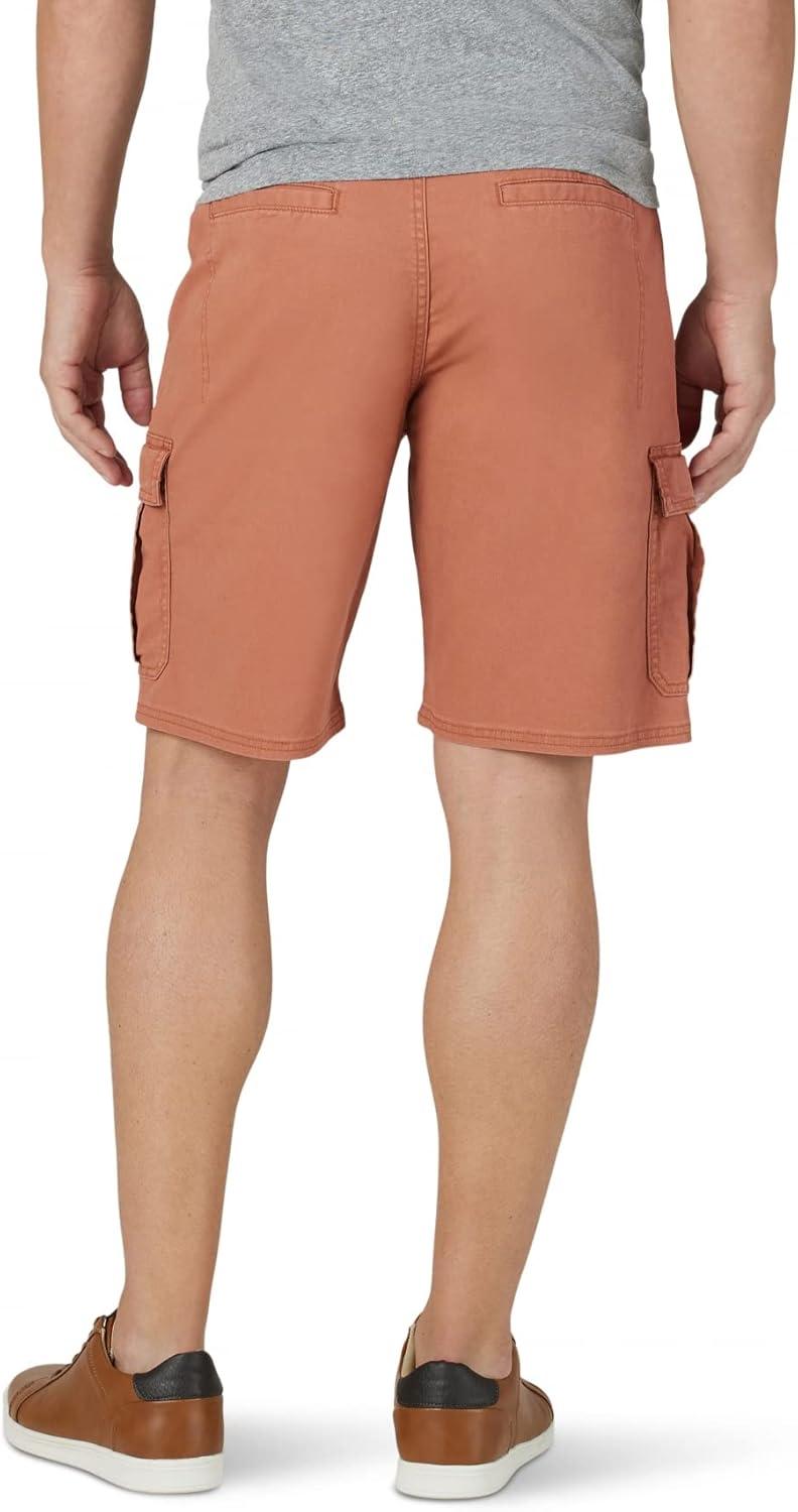 imageWrangler Authentics Mens Classic Cargo Stretch ShortCopper Brown