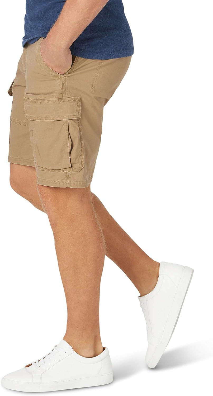 imageWrangler Authentics Mens Classic Cargo Stretch ShortPetrified Oak