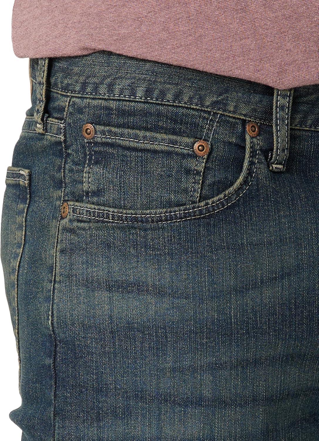 imageWrangler Authentics Mens Classic Relaxed Fit Five Pocket Jean ShortMoonlight