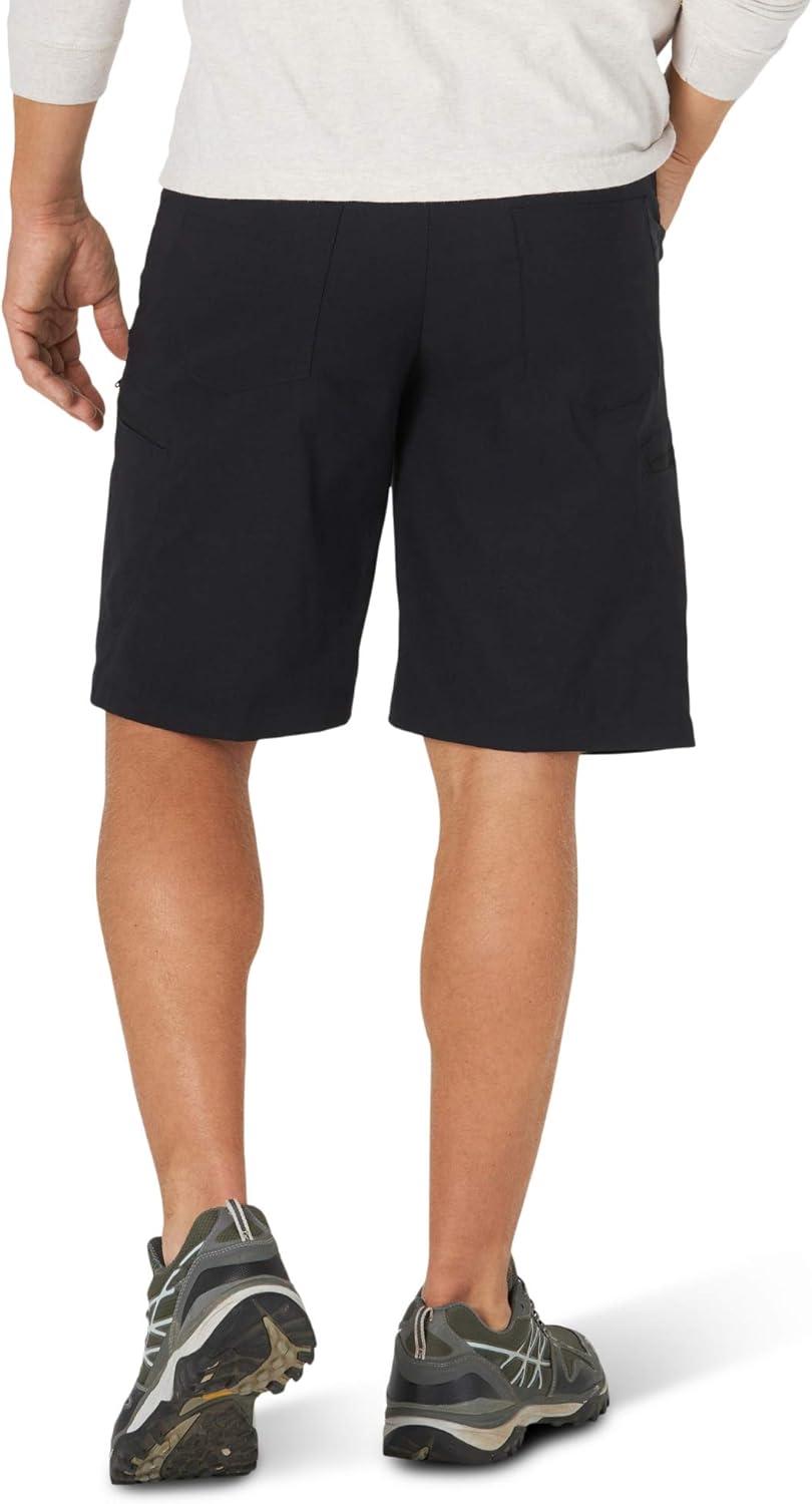 imageWrangler Authentics Mens Performance Comfort Flex Cargo ShortBlack