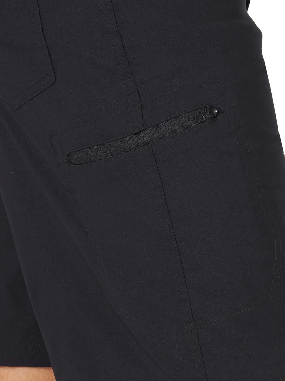 imageWrangler Authentics Mens Performance Comfort Flex Cargo ShortBlack