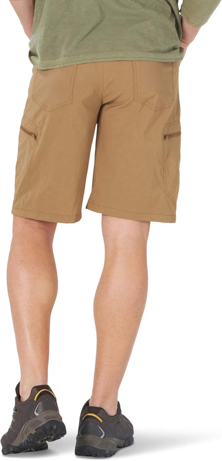 imageWrangler Authentics Mens Performance Comfort Flex Cargo ShortBronze
