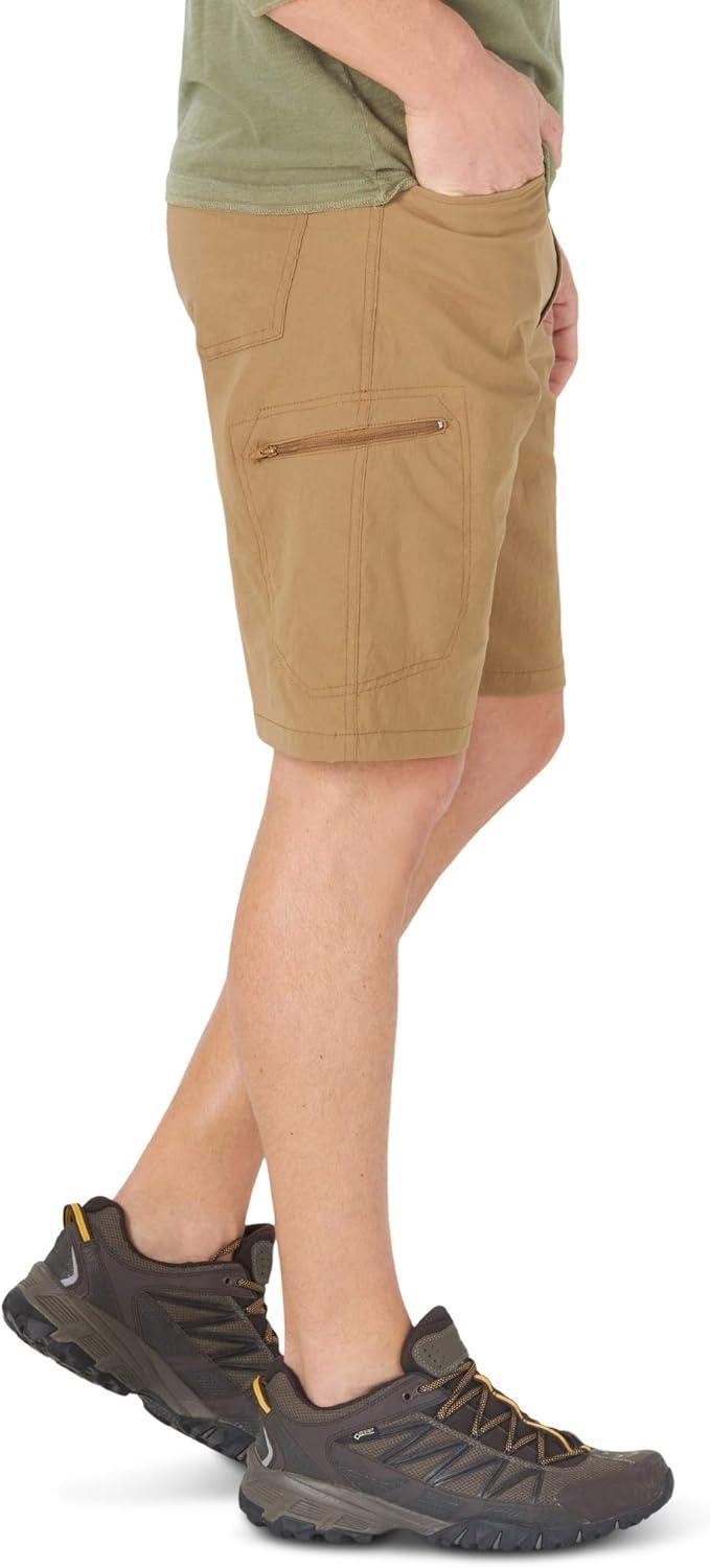imageWrangler Authentics Mens Performance Comfort Flex Cargo ShortBronze