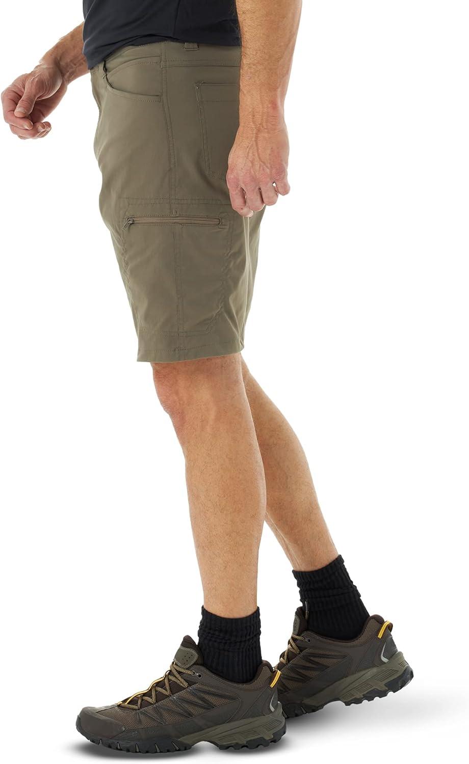 imageWrangler Authentics Mens Performance Comfort Flex Cargo ShortMorel