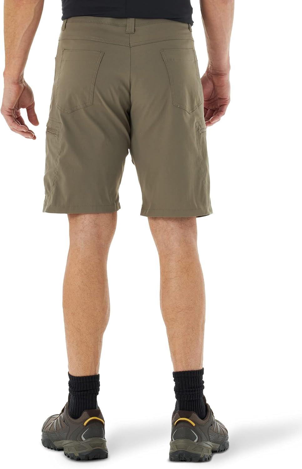 imageWrangler Authentics Mens Performance Comfort Flex Cargo ShortMorel
