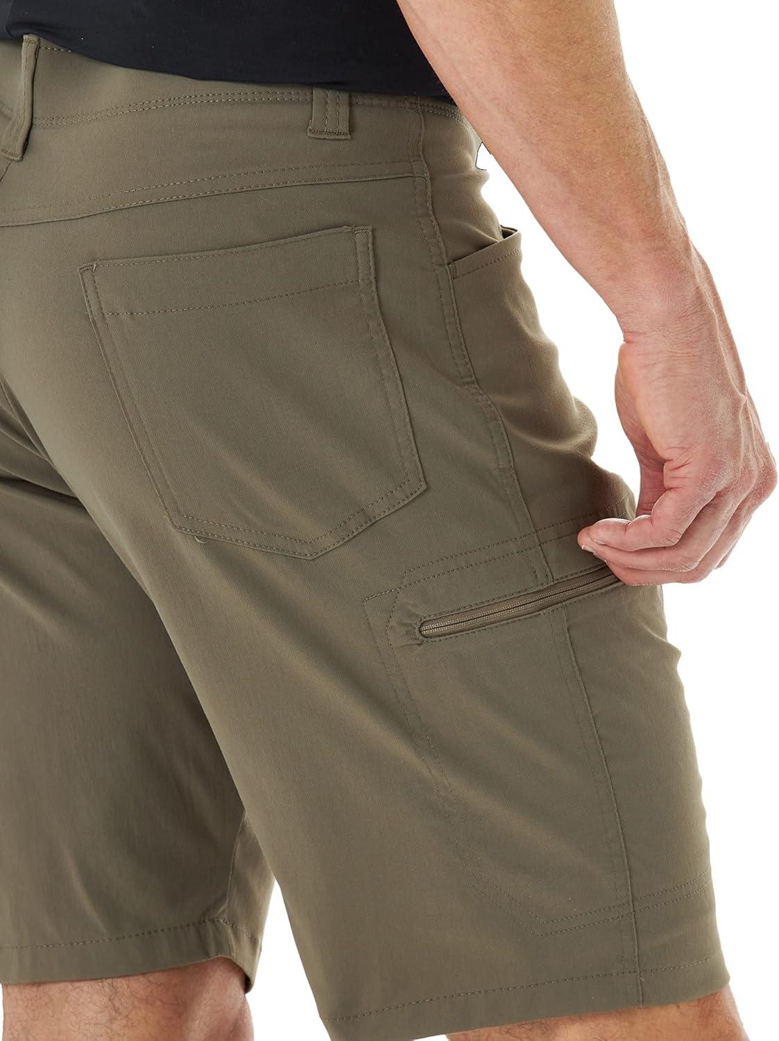 imageWrangler Authentics Mens Performance Comfort Flex Cargo ShortMorel