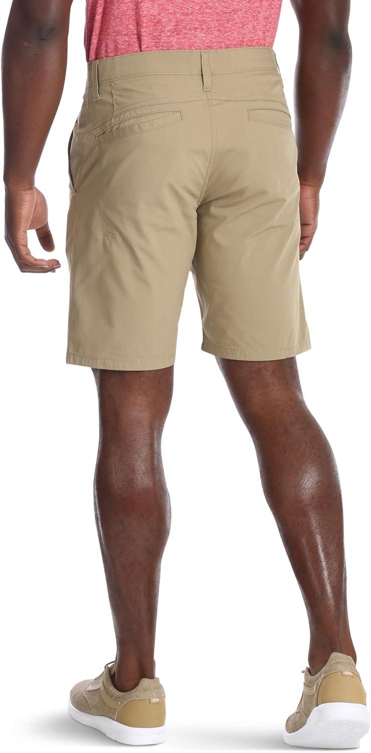 imageWrangler Authentics Mens Performance Comfort Flex Flat Front ShortDark Khaki