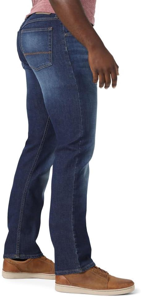 imageWrangler Authentics Mens Slim Fit Straight Leg JeanBlue Ridge