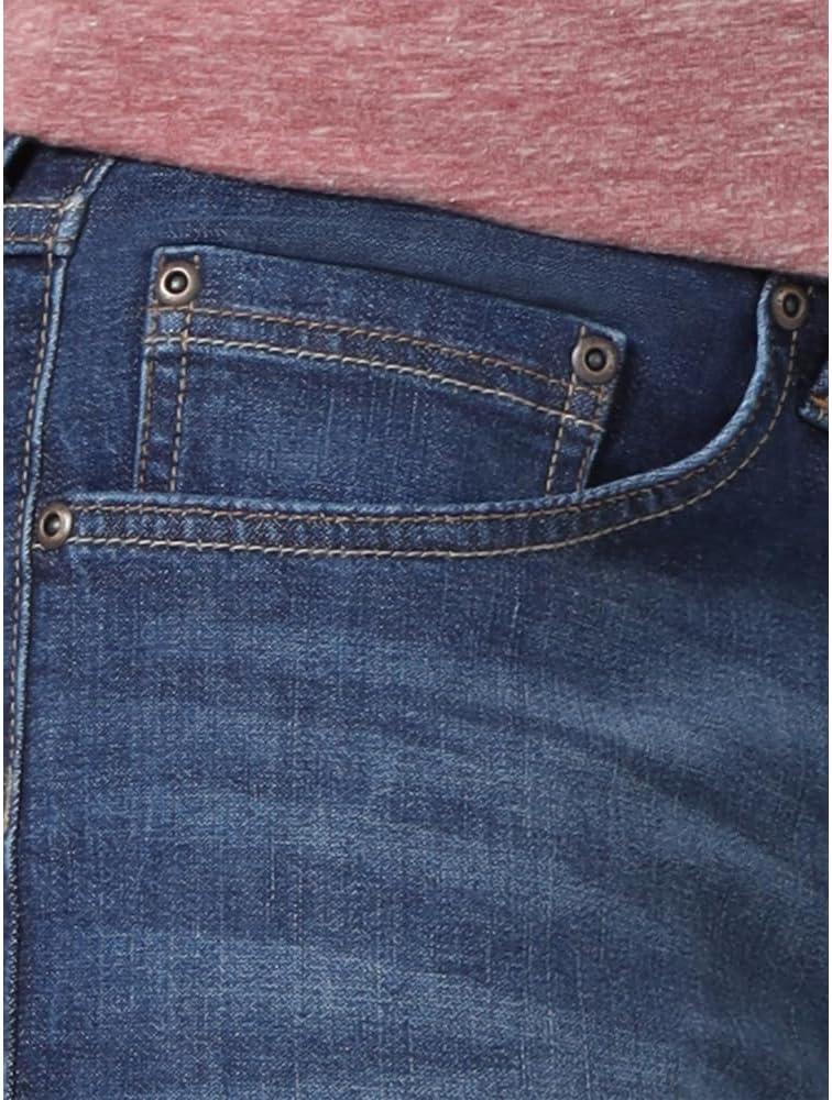 imageWrangler Authentics Mens Slim Fit Straight Leg JeanBlue Ridge