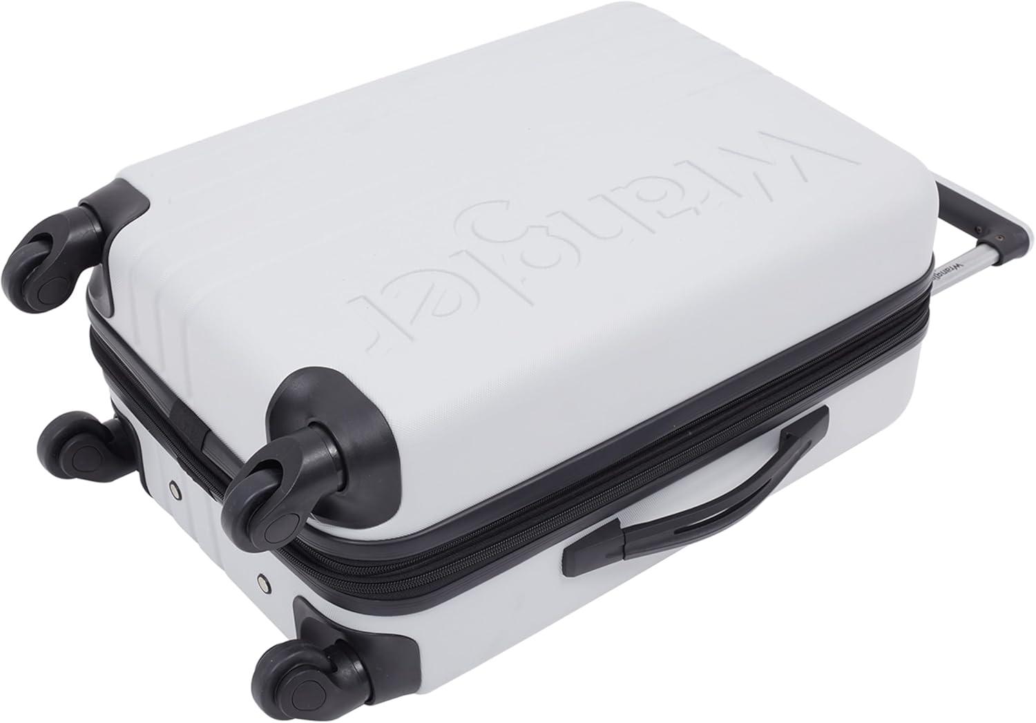 imageWrangler CarryOn Luggage Set BeigeGrey