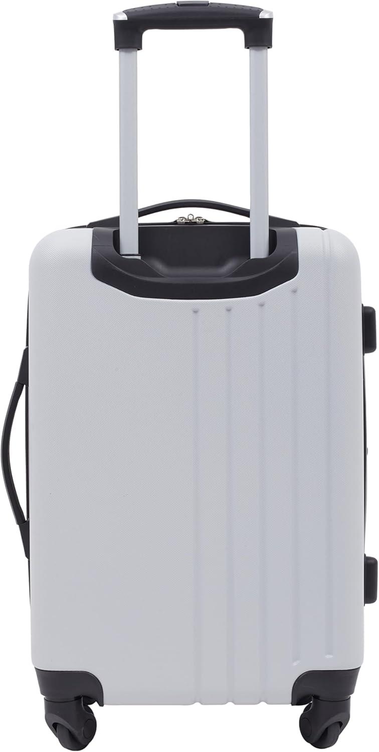 imageWrangler CarryOn Luggage Set BeigeGrey