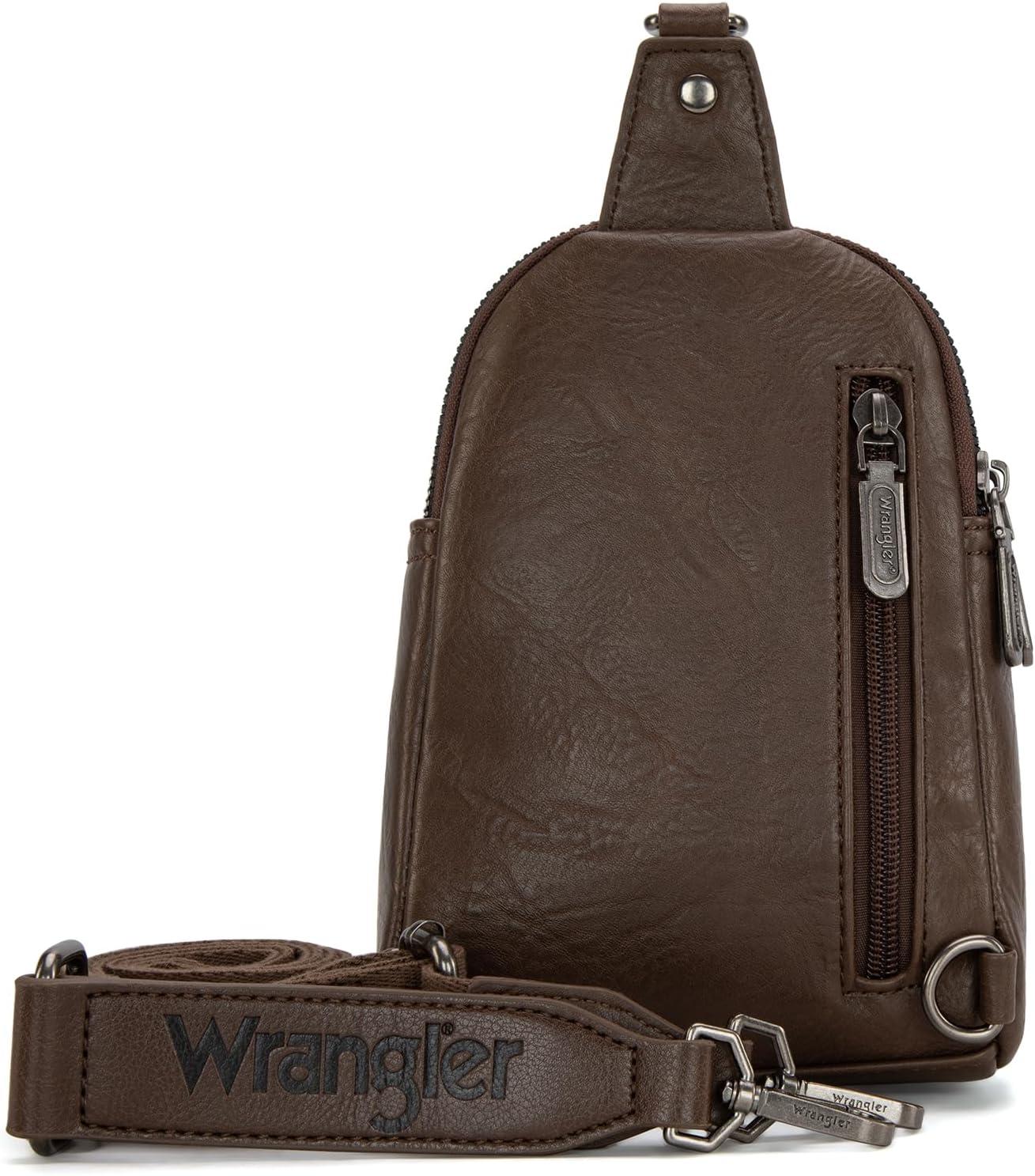 imageWrangler Crossbody Sling Bag for Women Fanny Packs Chest Bags for TravelUrbancamel