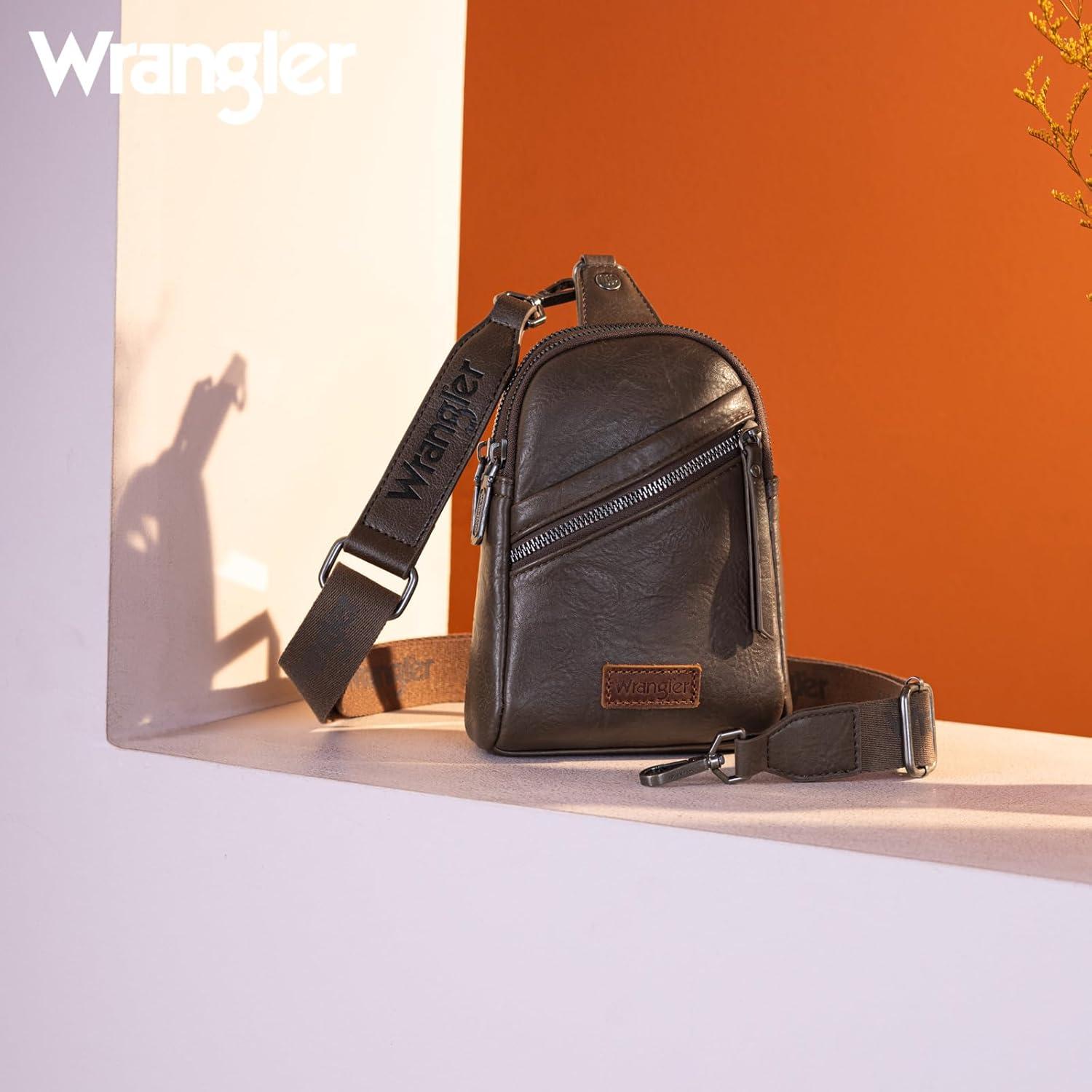 imageWrangler Crossbody Sling Bag for Women Fanny Packs Chest Bags for TravelUrbancamel