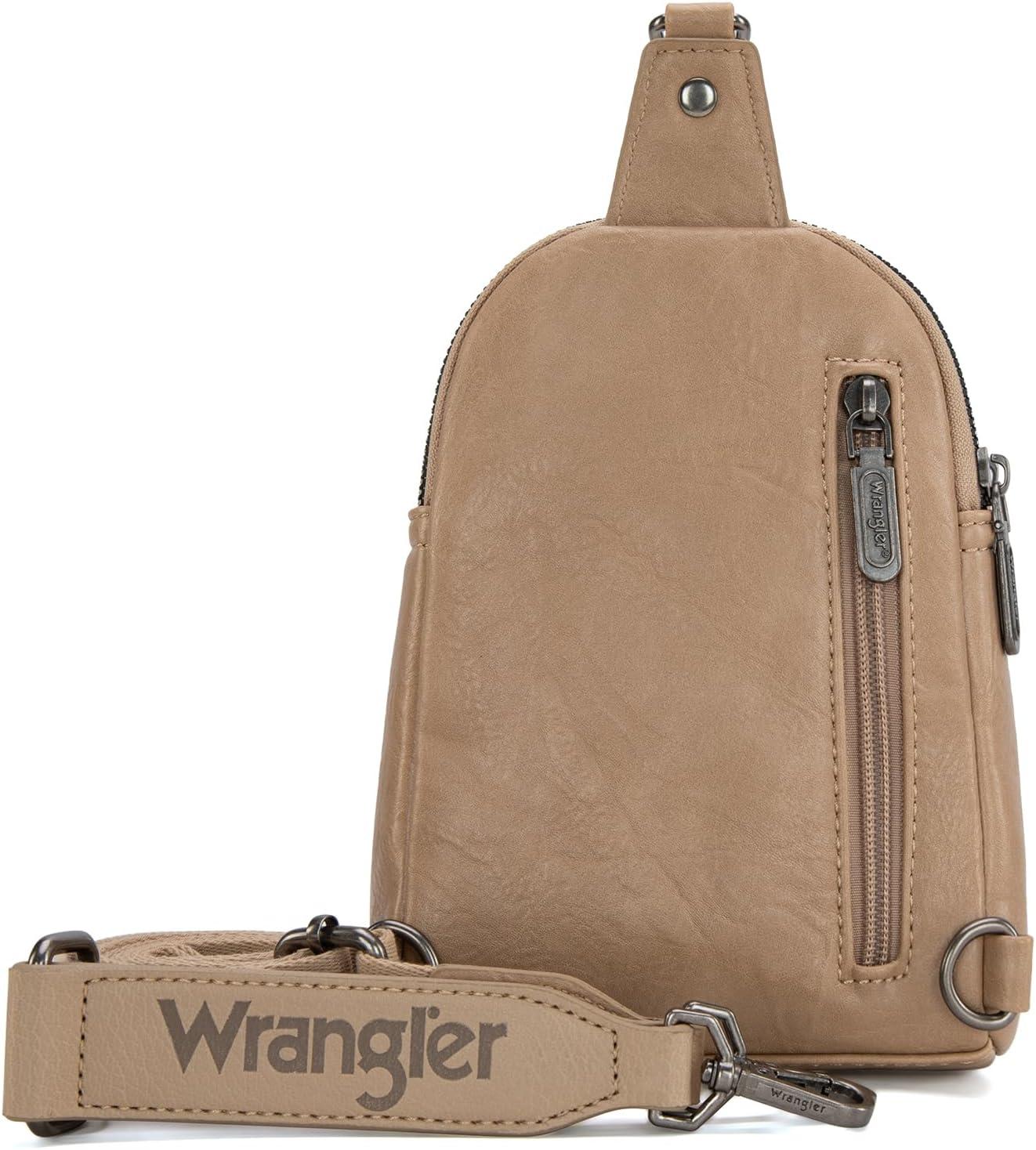 imageWrangler Crossbody Sling Bag for Women Fanny Packs Chest Bags for TravelUrbankhaki