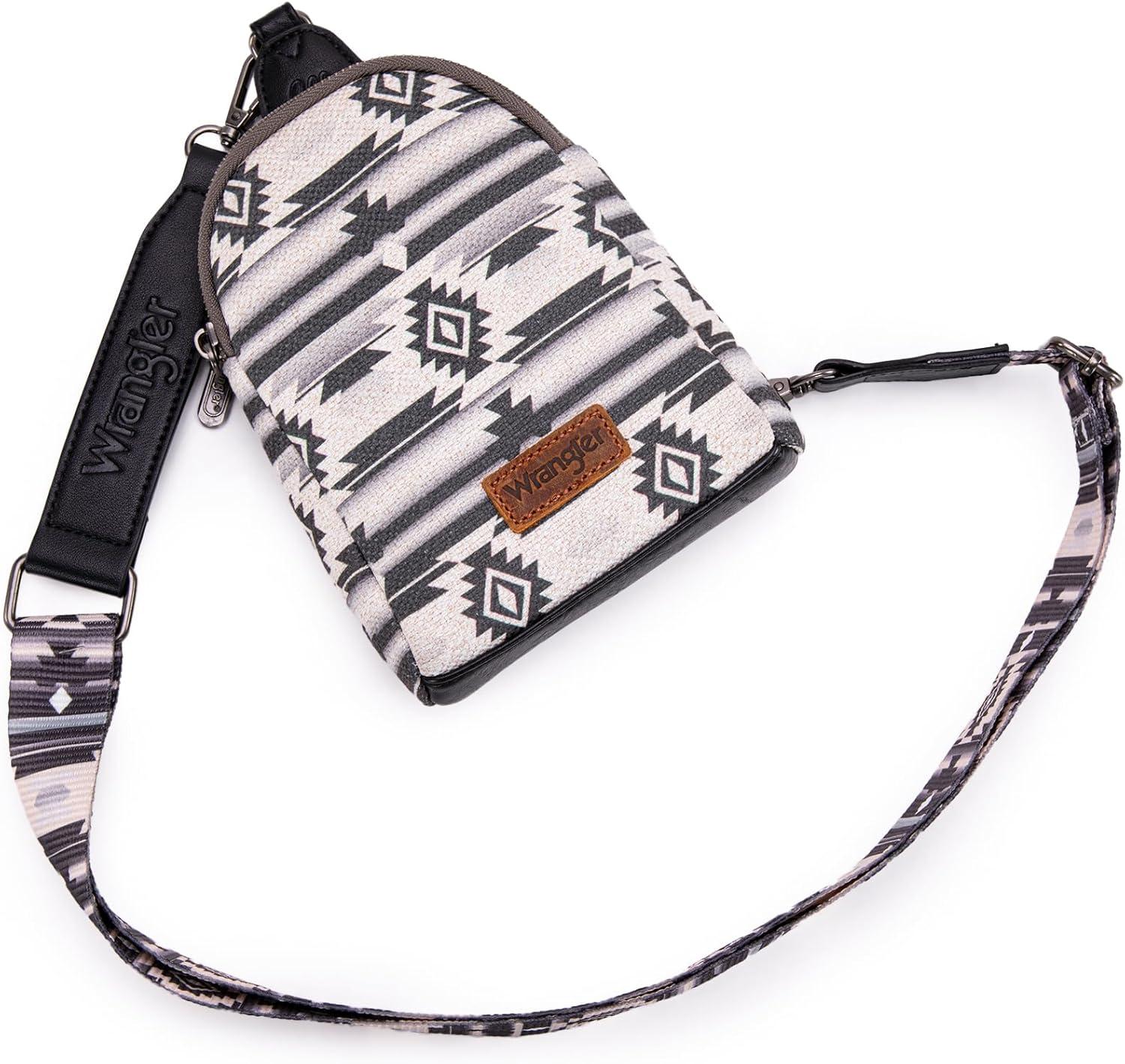 imageWrangler Crossbody Sling Bag for Women Fanny Packs Chest Bags for TravelVintageblack