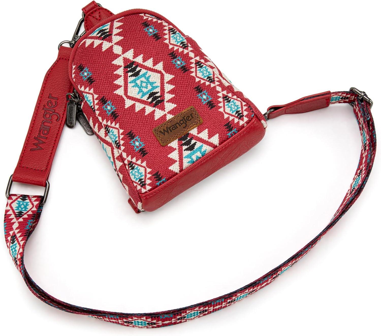 imageWrangler Crossbody Sling Bag for Women Fanny Packs Chest Bags for TravelVintageburgundy