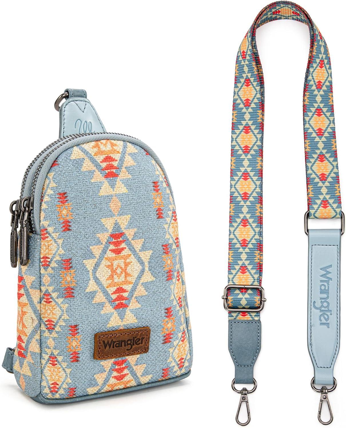 imageWrangler Crossbody Sling Bag for Women Fanny Packs Chest Bags for TravelVintagejean