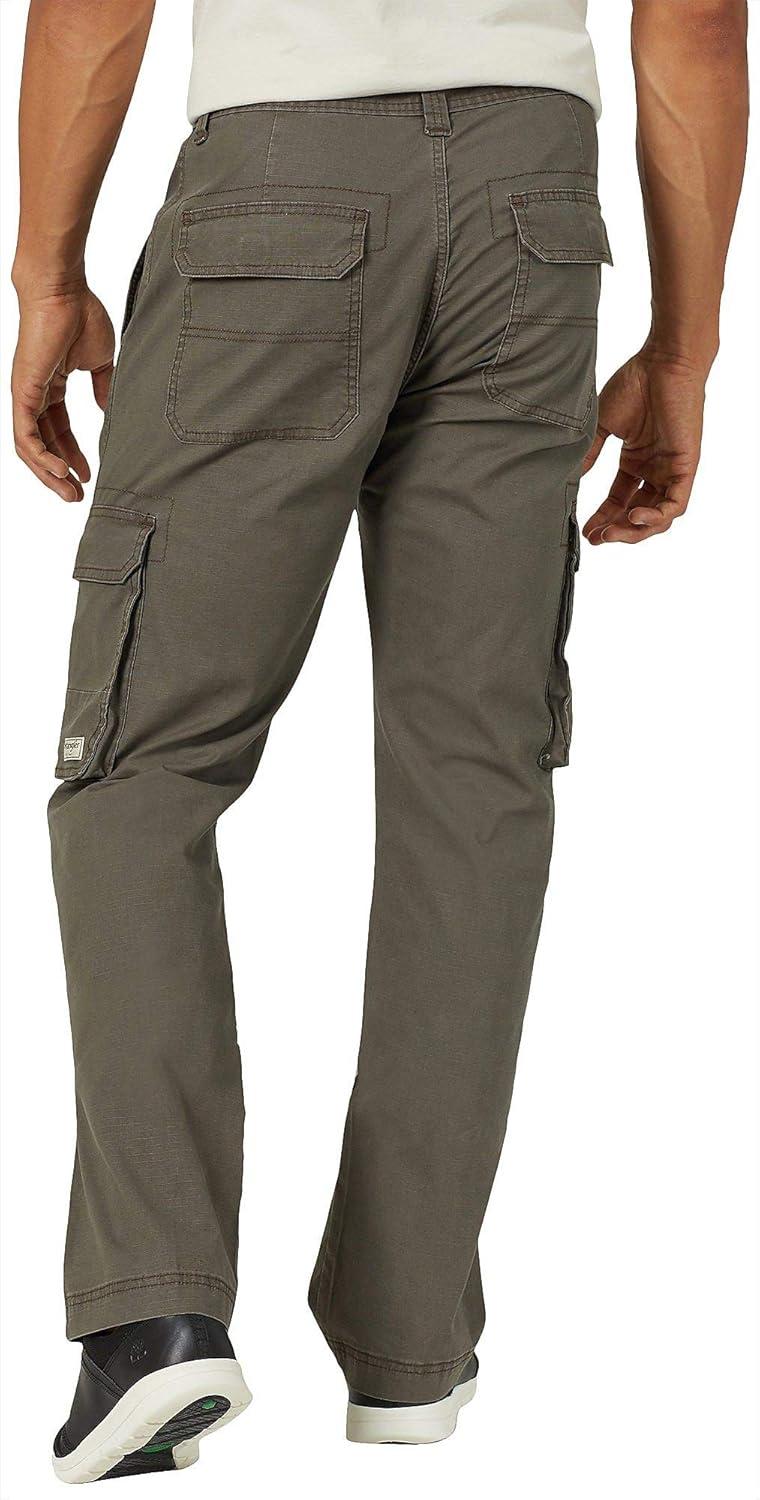 imageWrangler Genuine Mens Twill Cargo PantsOlive Green