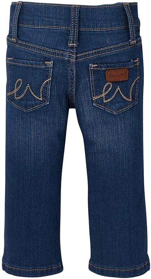 imageWrangler Infant Girls 5 Pocket JeansMedium Blue
