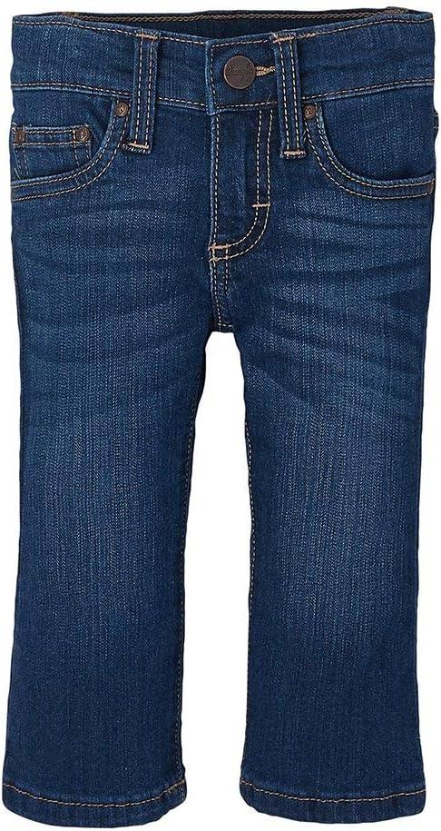imageWrangler Infant Girls 5 Pocket JeansMedium Blue