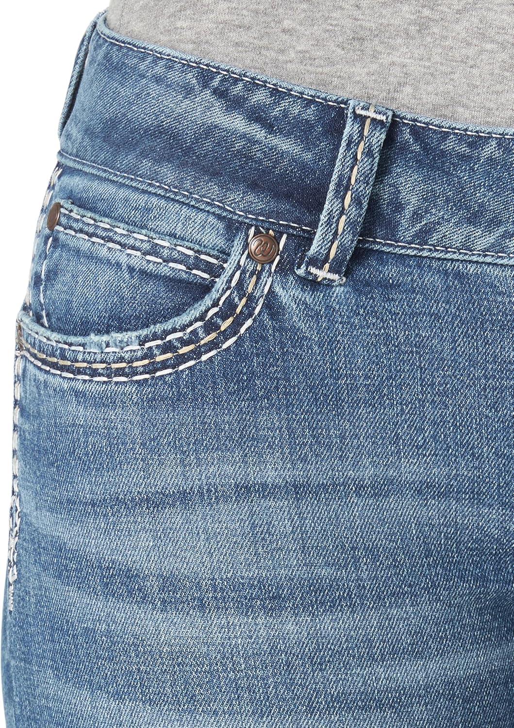 imageWrangler Ladies Retro Sadie Boot Cut JeansTiffany