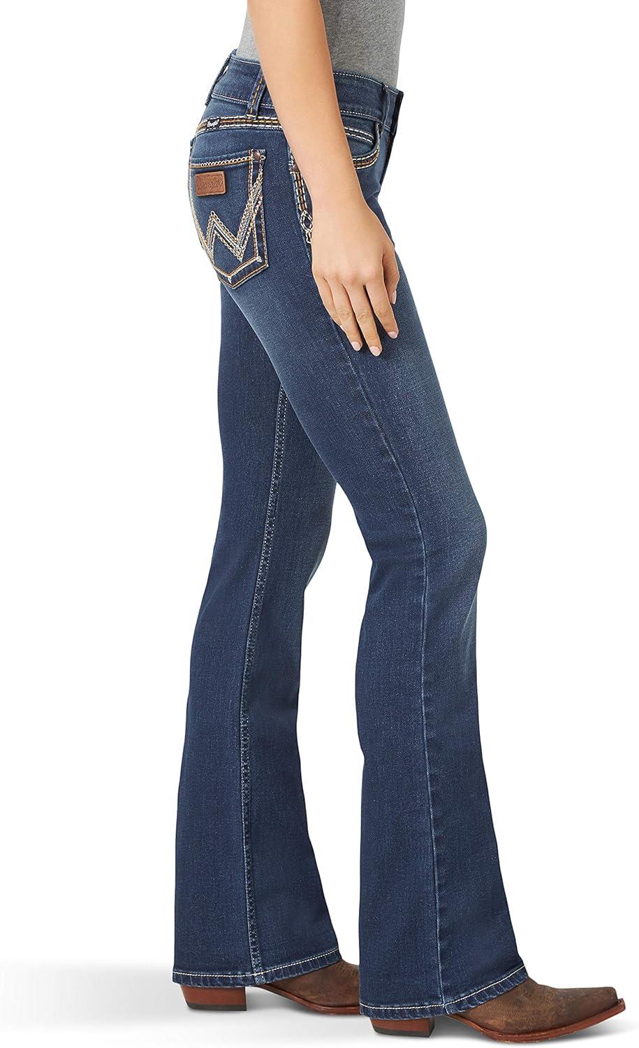 imageWrangler Ladies Retro Sadie Boot Cut JeansWilma