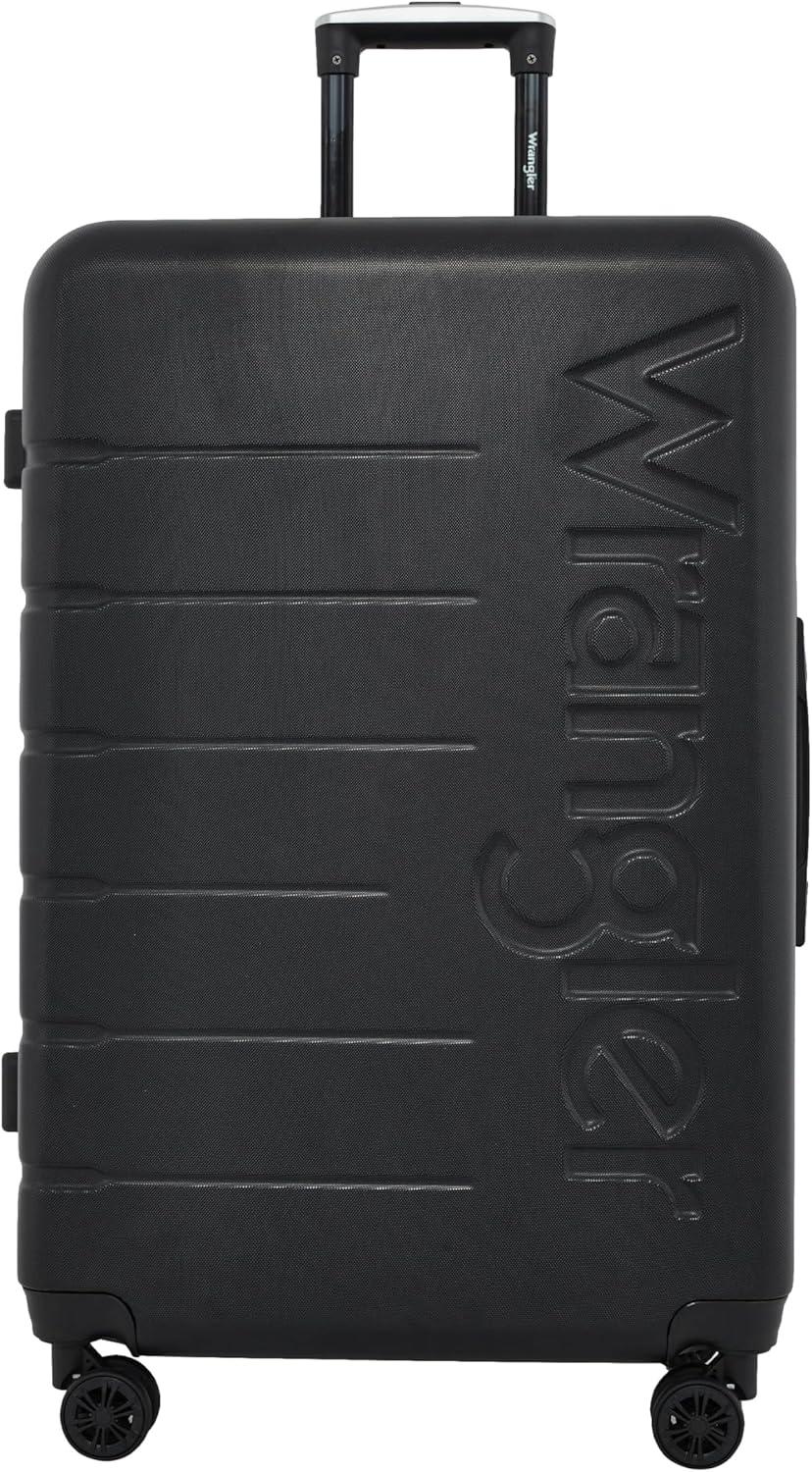 imageWrangler Maverick 3 Piece Luggage Set Blue HeavenBlack