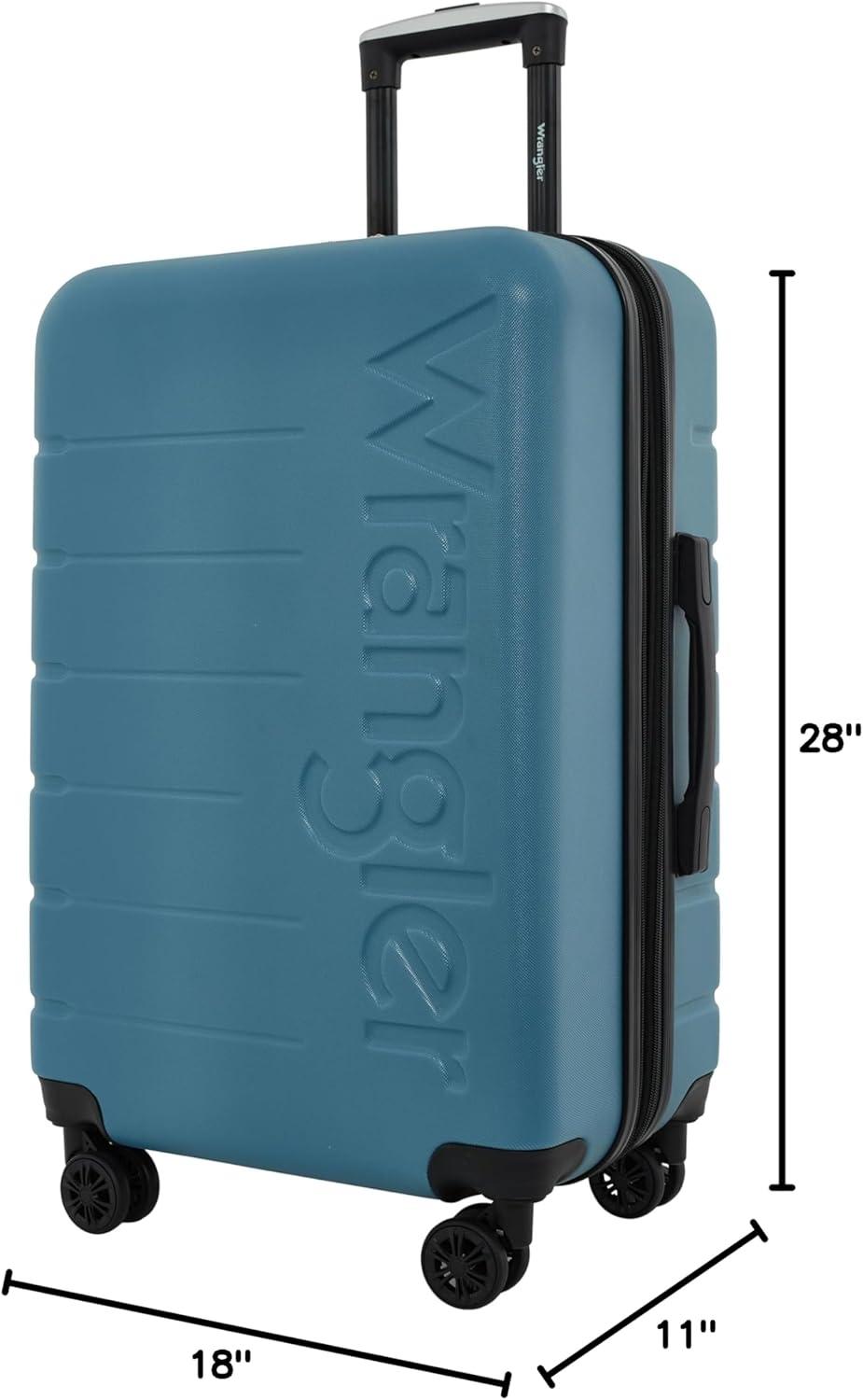 imageWrangler Maverick 3 Piece Luggage Set Blue HeavenBlue Heaven