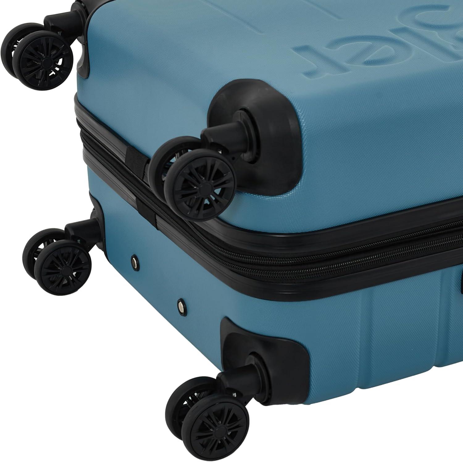 imageWrangler Maverick 3 Piece Luggage Set Blue HeavenBlue Heaven