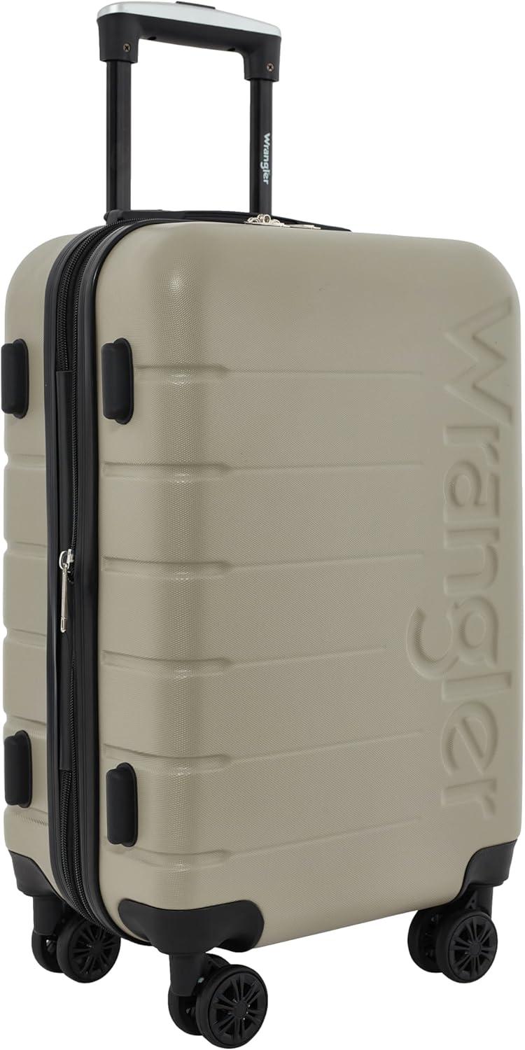 imageWrangler Maverick 3 Piece Luggage Set Blue HeavenSilver Sage