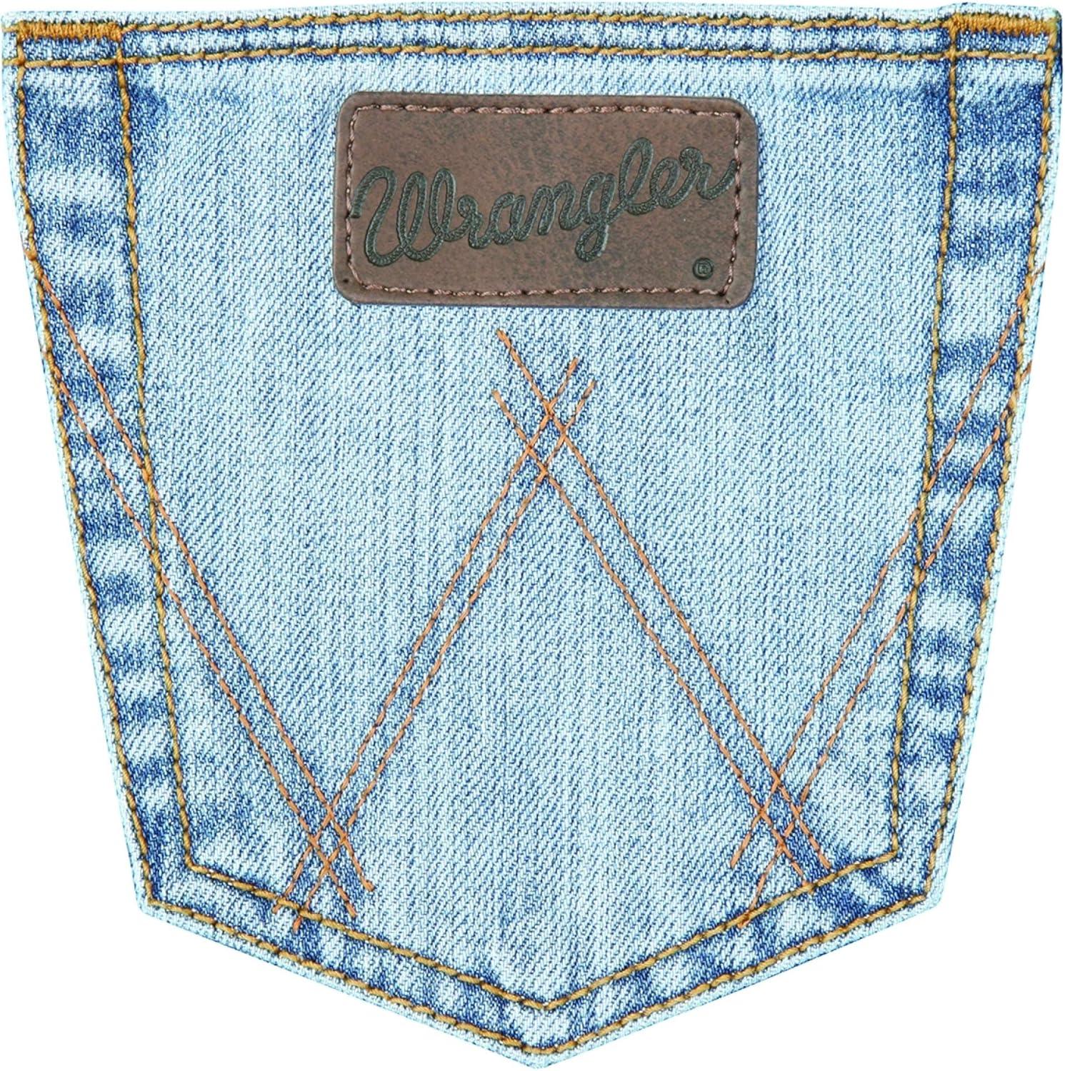 imageWrangler Mens 20X 01 Competition Relaxed Fit JeanLaser Blue