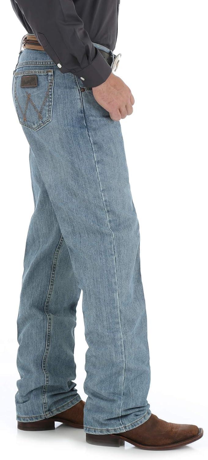 imageWrangler Mens 20X 01 Competition Relaxed Fit JeanLaser Blue