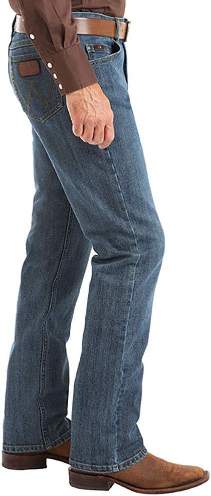 imageWrangler Mens 20X 02 Active Flex Competition Slim Fit Stone Blue JeansStone Blue