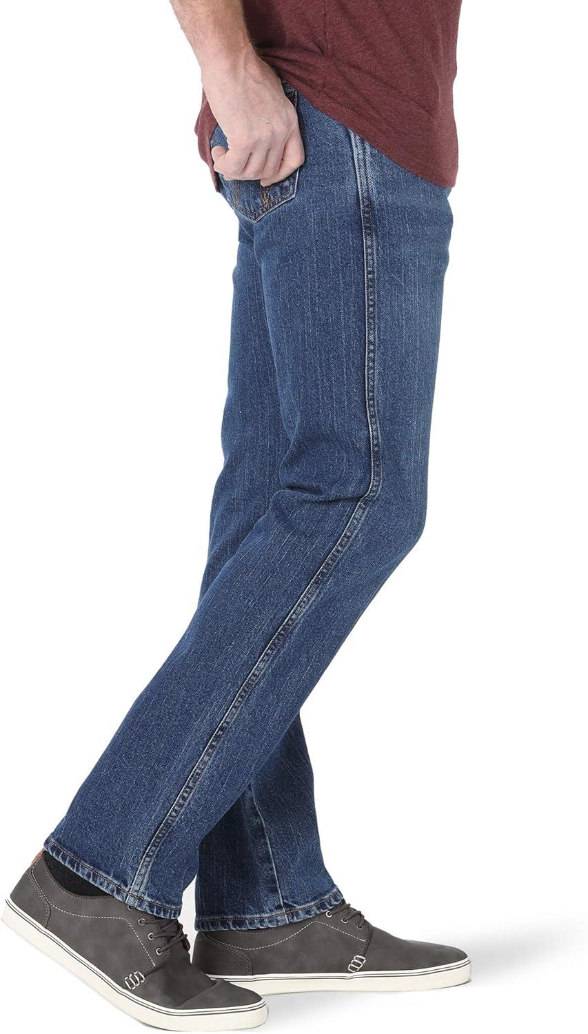 imageWrangler Mens 44 Slim Straight Light Wash JeansAustin