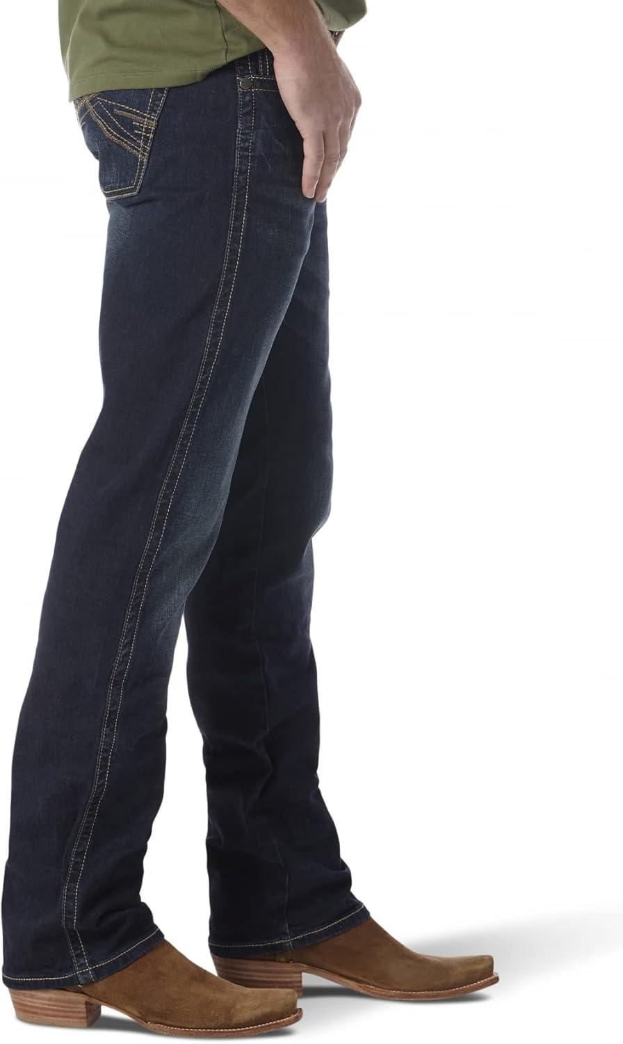 imageWrangler Mens 44 Slim Straight Light Wash JeansDenver