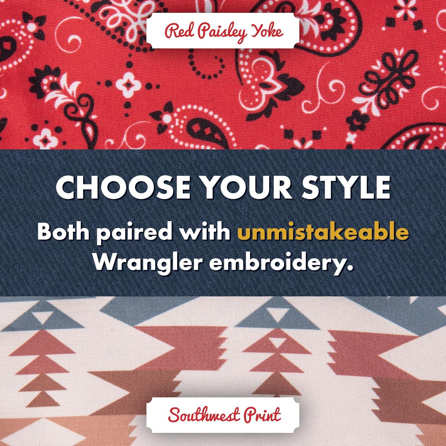 imageWrangler Pet Yoke Denim Dog Shirt Western Style Dog Clothes Lightweight Dog Outfits for Stylish Pups Comfortable ampamp Machine Washable DB LDark Blue