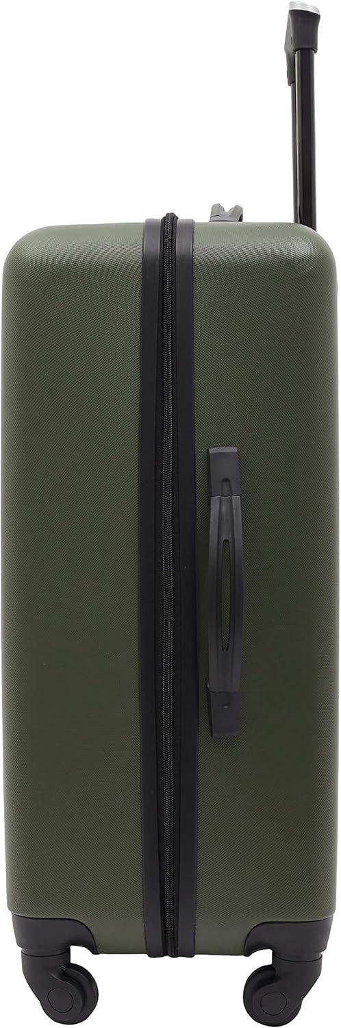 imageWrangler Quest Luggage Set Granite Gray 3 Piece Set 30quot26quot22quotOlive Green