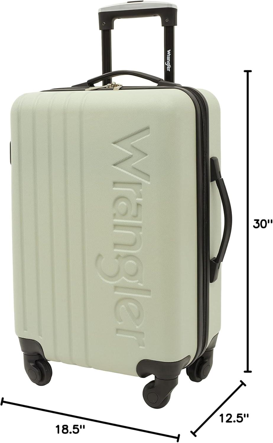 imageWrangler Quest Luggage Set Granite Gray 3 Piece Set 30quot26quot22quotPelican