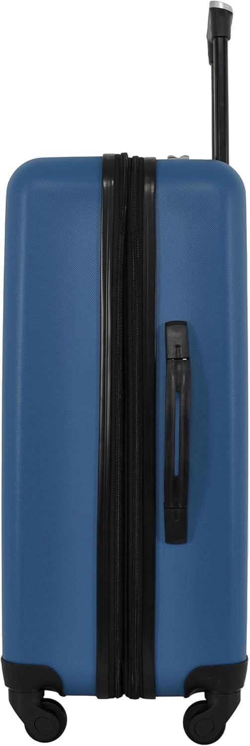 imageWrangler Quest Luggage Set Granite Gray 3 Piece Set 30quot26quot22quotVallarta Blue